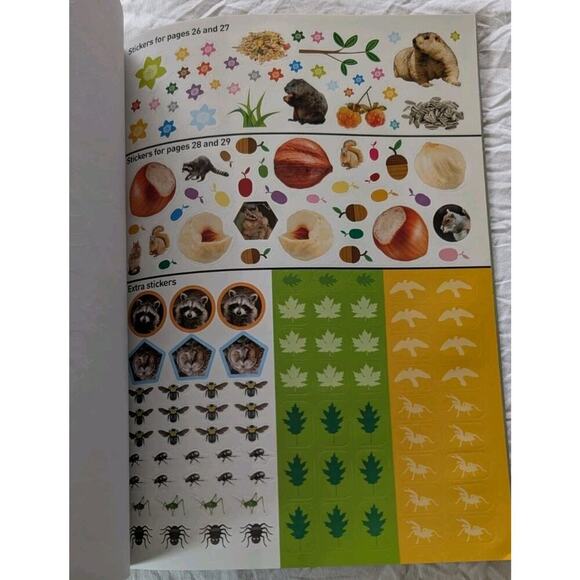 National Geographic Bees & Bats + My Backyard Sticker Activity Book Hardcover - Picture 9 of 11